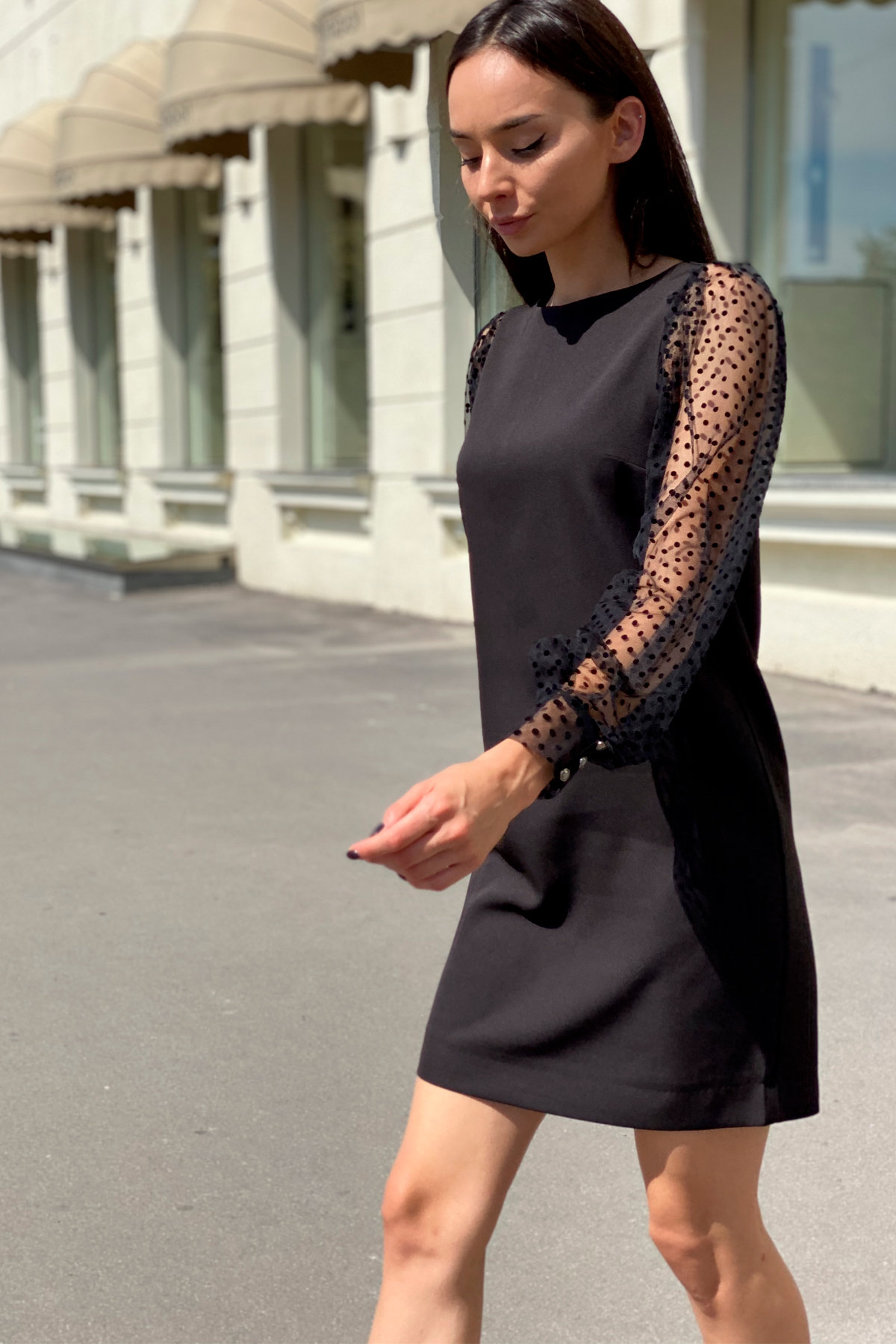 Платье Висконти 8978 АРТ. 45288 Цвет: Черный - фото 7, интернет магазин tm-modus.ru