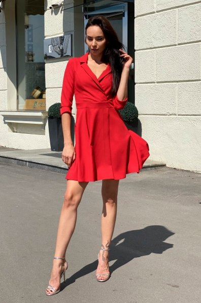 Платье Малья 7678 Цвет: Красный
