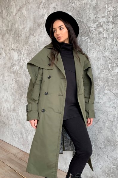 Цвет: Хаки - фото №5  Цвет: Хаки