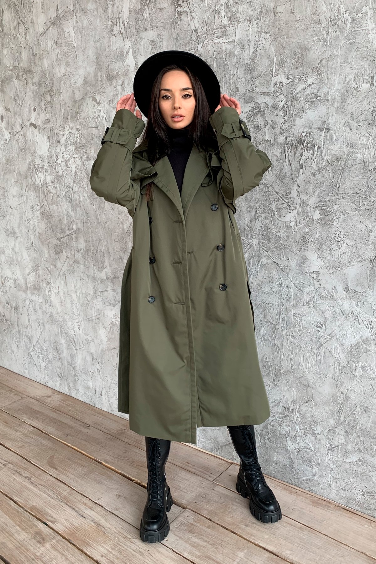 Цвет: Хаки - фото №6  Цвет: Хаки