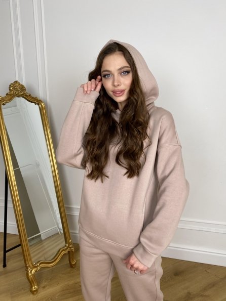 МДС Hot костюм с начесом 3х нитка  10519 Цвет: Кофе