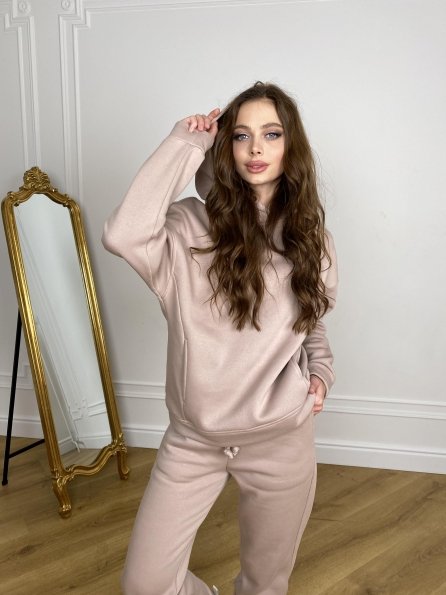 МДС Hot костюм с начесом 3х нитка  10519 Цвет: Кофе