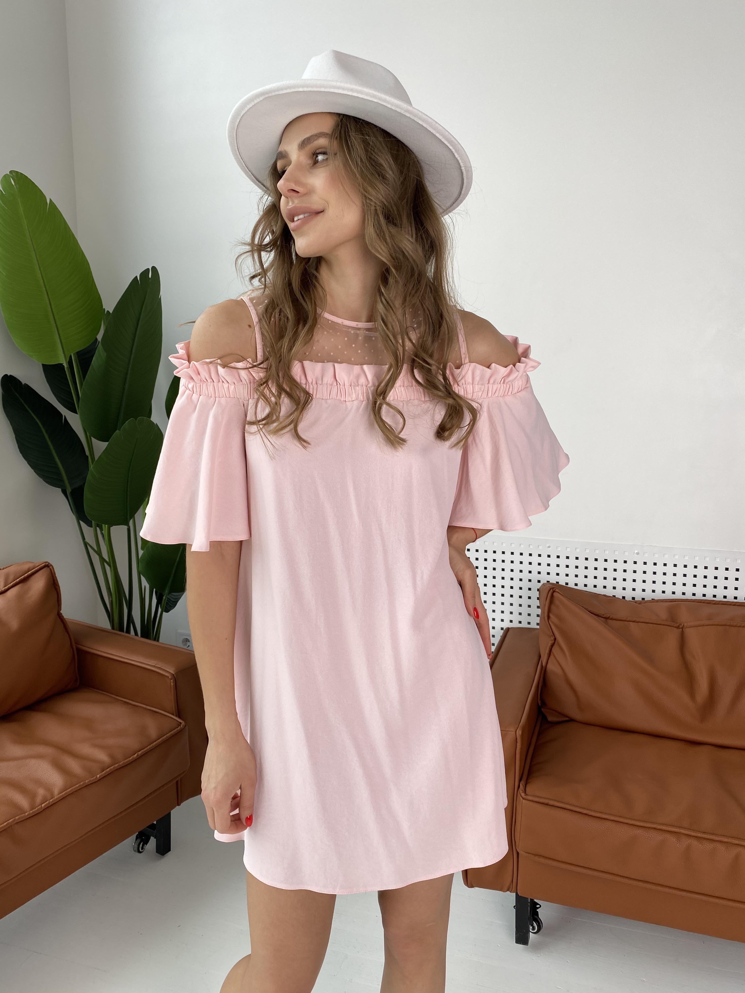 Молена платье 7192 АРТ. 42752 Цвет: Розовый Светлый 8 - фото 6, интернет магазин tm-modus.ru