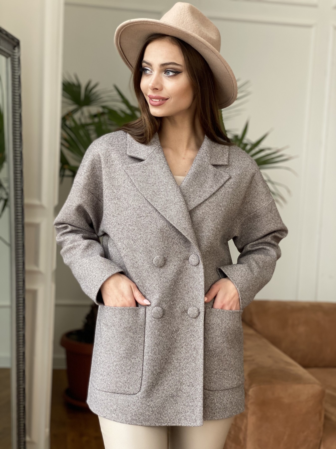 Пальто стеганное демисезонное женское цена от Modus Мансера пальто диагональ 10855