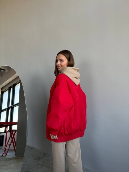Манхэттен плащевка Ammy куртка 14318 Цвет: Красный