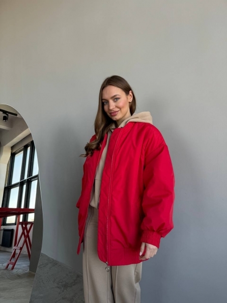 Манхэттен плащевка Ammy куртка 14318 Цвет: Красный