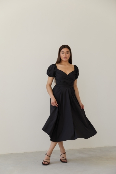 Купити Сукня "Нікі" Міді Софт 14502 оптом і в роздріб