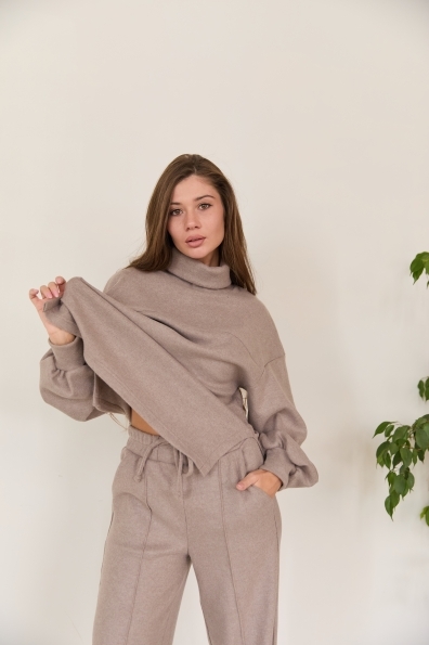 Костюм Кава Трикотаж Ангора 15022 Цвет: Какао