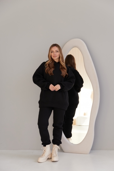 Купити Костюм "Маріон" New трикотаж 3х нитка з начосом 15143 оптом і в роздріб