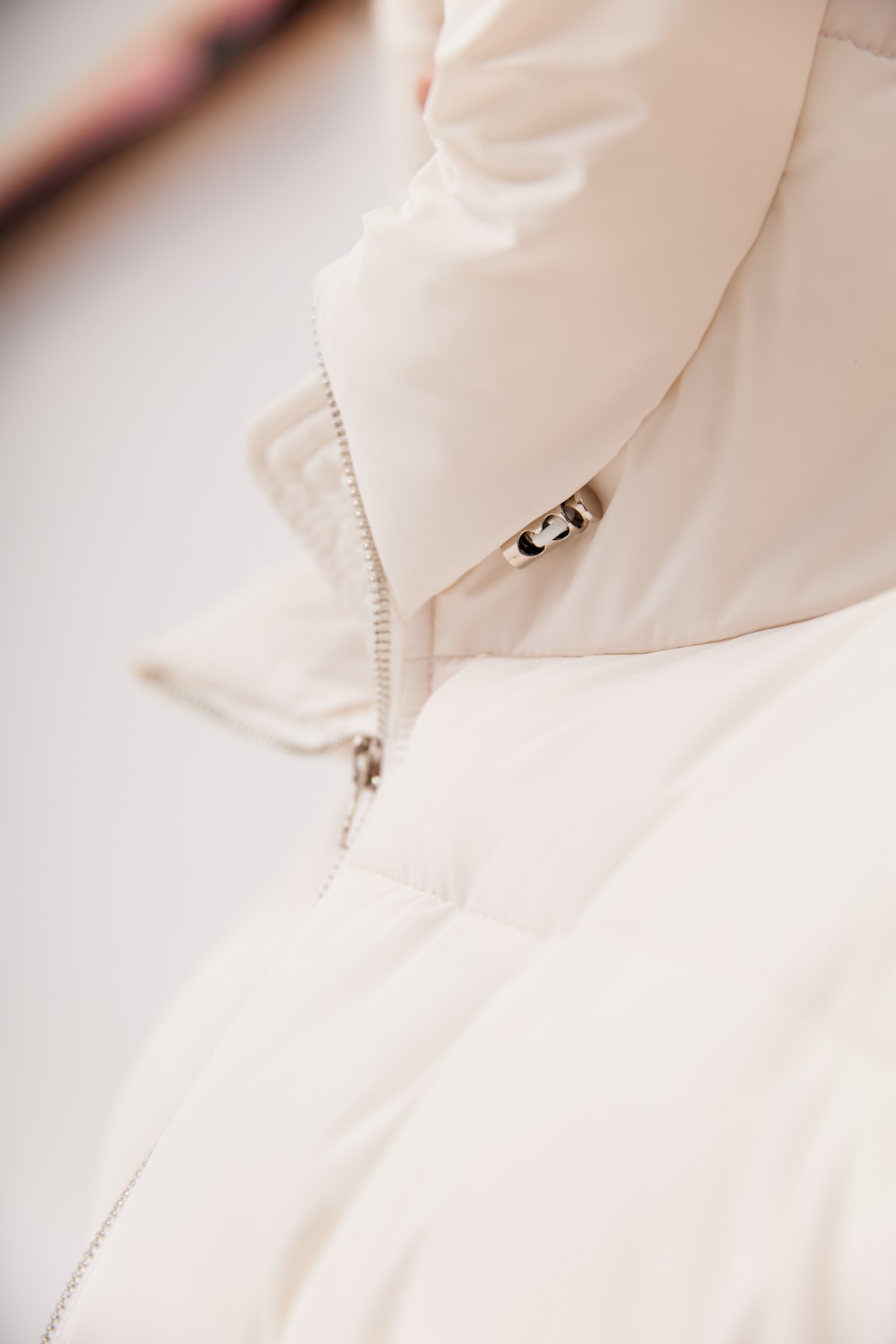 Бостон 85_700 Плащевка Ammy  с эко пухом 15300 Цвет: Молоко - фото №4 Бостон 85_700 Плащевка Ammy  с эко пухом 15300 Цвет: Молоко