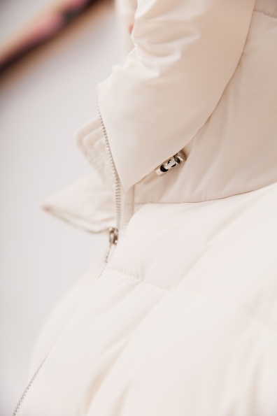 Бостон 85_700 Плащевка Ammy  с эко пухом 15300 Цвет: Молоко - фото №4 Бостон 85_700 Плащевка Ammy  с эко пухом 15300 Цвет: Молоко