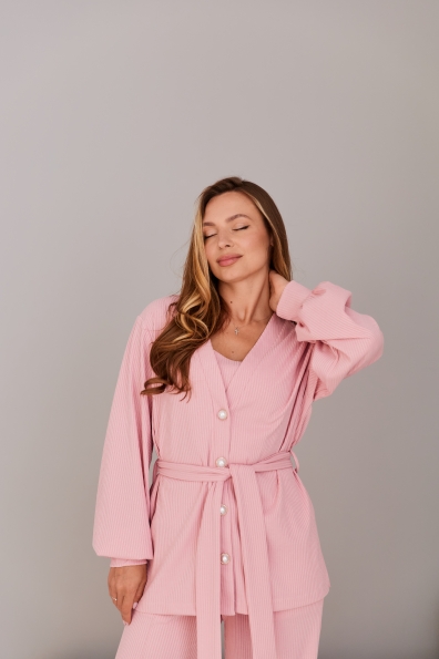 Купити Костюм "Майнд" Трикотаж рубчик середній 16025 оптом і в роздріб