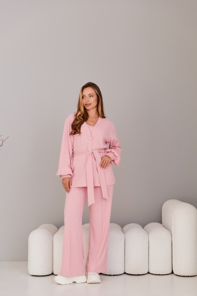 Купити Костюм "Майнд" Трикотаж рубчик середній 16025 оптом і в роздріб