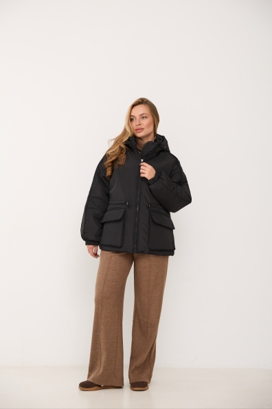 Куртка Бренд 65 Плащівка Ammy 16186 Цвет: Чорний - фото №6 Куртка Бренд 65 Плащівка Ammy 16186 Цвет: Чорний