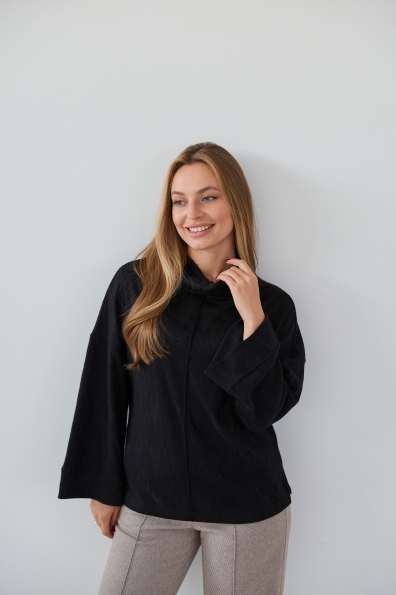 Купити Блуза "Мьюз" 7/8 Трикотаж Ангора дизайн 16149 оптом і в роздріб