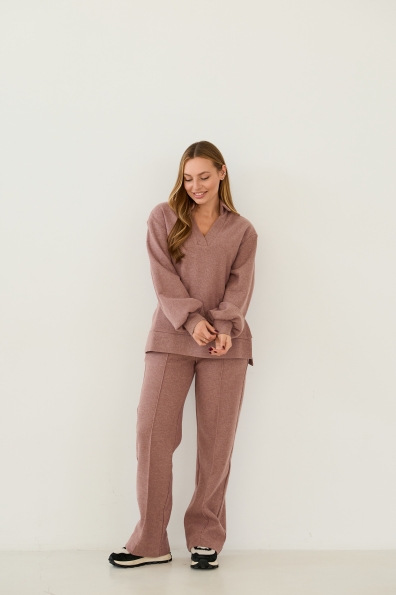 Купити Костюм "Сіті" Трикотаж Ангора преміум 16088 оптом і в роздріб