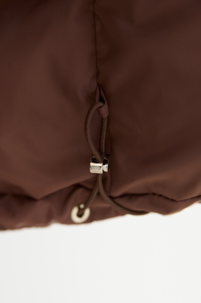 Пуховик Амстердам 65 Плащевка Ammy с эко пухом 16173 Цвет: Шоколад - фото №6 Пуховик Амстердам 65 Плащевка Ammy с эко пухом 16173 Цвет: Шоколад