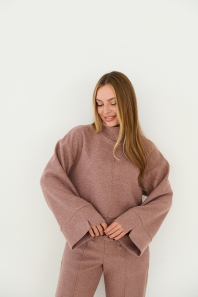 Купити Костюм"Бетта" Трикотаж Ангора преміум 16262 оптом і в роздріб