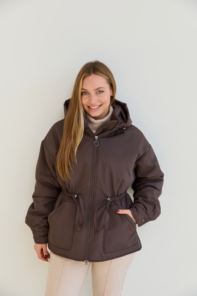 Куртка Інсайт_65_дс_150  Плащівка Ammy 16232 Цвет: Шоколад Темний