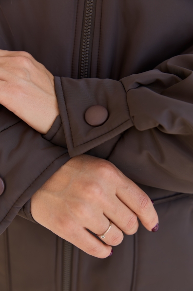 Куртка Інсайт_65_дс_150  Плащівка Ammy 16232 Цвет: Шоколад Темний