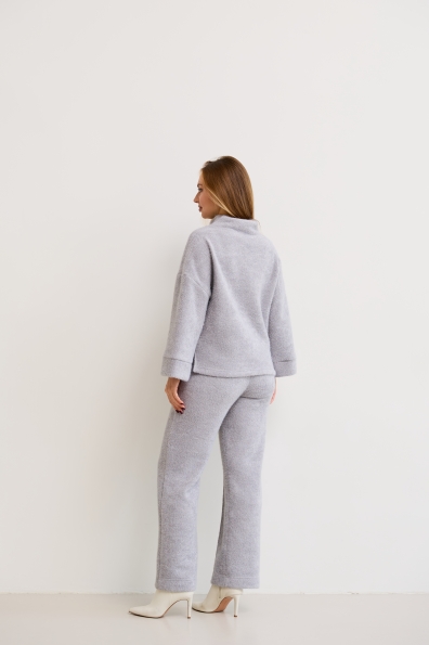 Костюм Алішер Трикотаж Альпака 16285 Цвет: Сірий