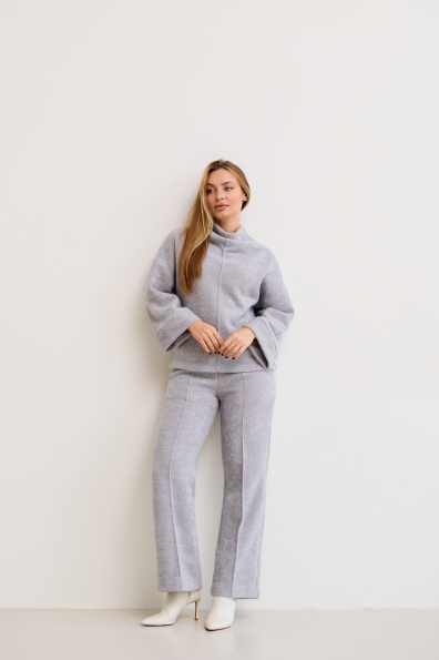 Костюм Алішер Трикотаж Альпака 16285 Цвет: Сірий