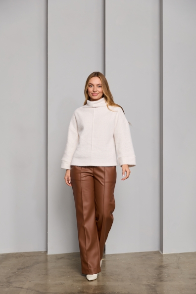 Купити Штани "Метро" Екошкіра на замші 16157 оптом і в роздріб