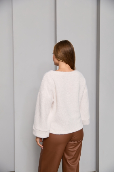 Купити Блуза "Люкс" 7/8 Трикотаж Альпака 16279 оптом і в роздріб