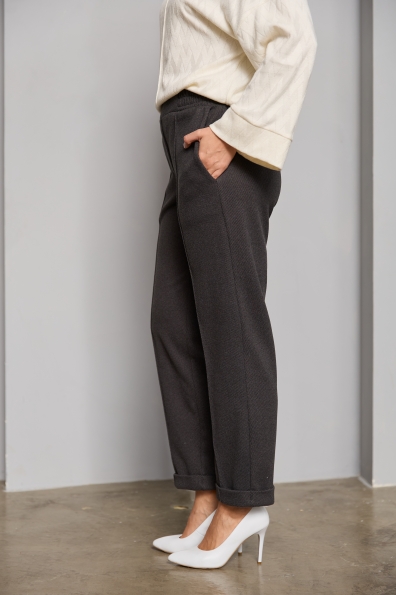 Штани Сенатор Діагональ 16142 Цвет: Чорний