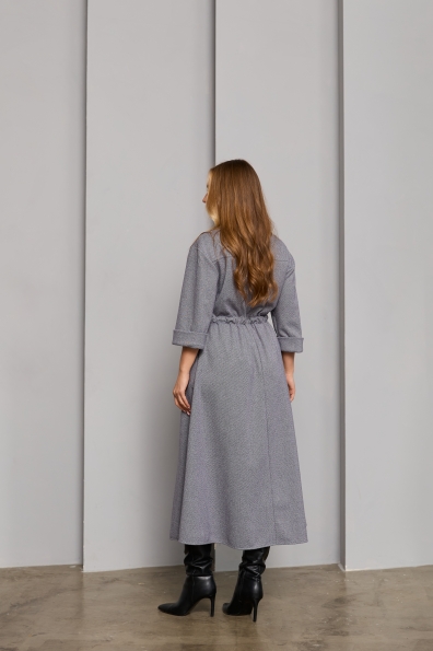 Сукня Дана Міді 3/4 Діагональ 16177 Цвет: Сірий 2