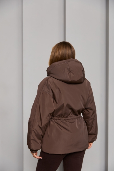 Куртка Бренд 65 Плащівка Ammy 16186 Цвет: Шоколад Темний