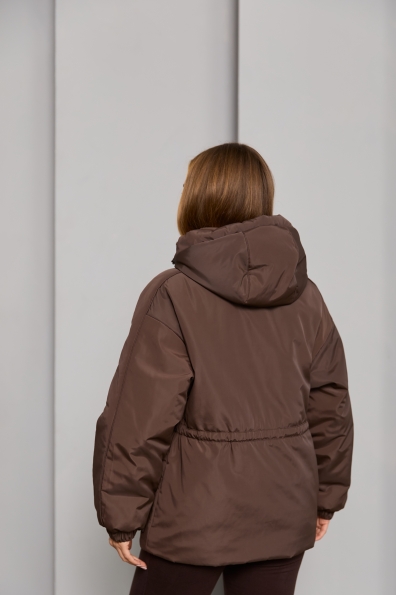 Куртка Бренд 65 Плащівка Ammy 16186 Цвет: Шоколад Темний