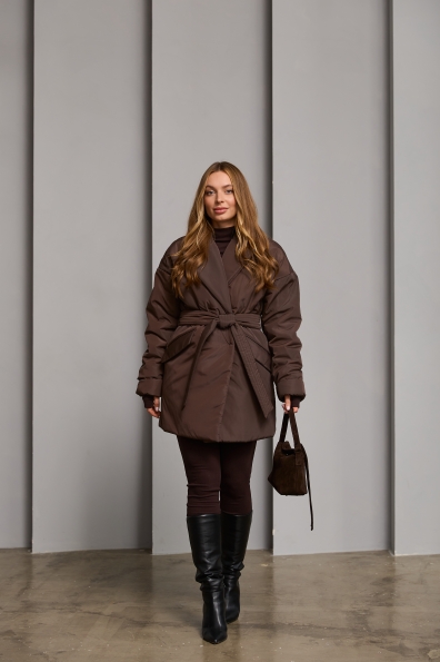 Куртка Флай 80_150 Плащівка Ammy 16275 Цвет: Шоколад Темний