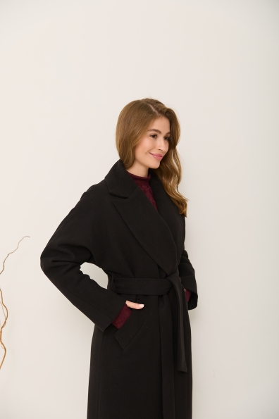 Купити Пальто "Влада" 120  Кашемір Турецький утепленний 16294 оптом і в роздріб