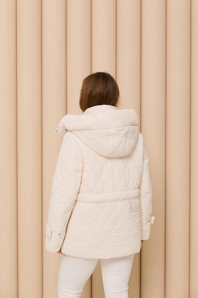 Куртка Нова 70 Плащівка Ammy стьобана ЗИМА 16372 Цвет: Молоко