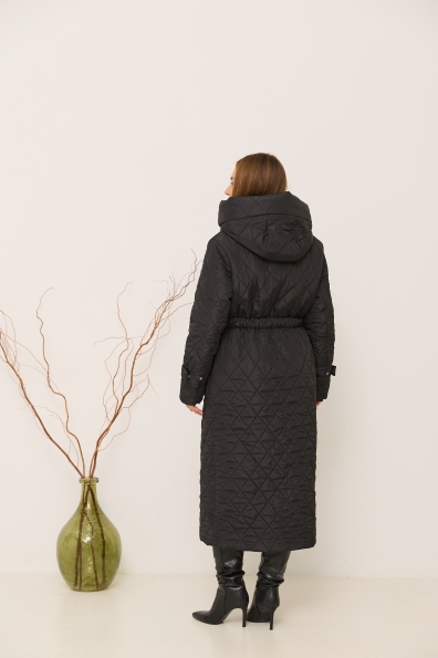 Куртка Нова 120 Плащівка Ammy стьобана ЗИМА 16369 Цвет: Чорний