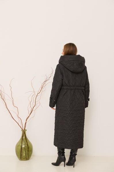 Куртка Нова 120 Плащівка Ammy стьобана ЗИМА 16369 Цвет: Чорний