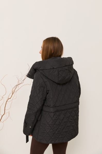 Куртка Нова 70 Плащівка Ammy стьобана ЗИМА 16372 Цвет: Чорний