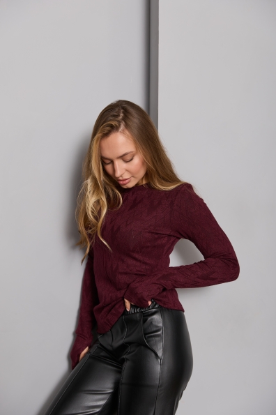 Купити Лонгслів "Далі" Трикотаж Ангора дизайн 16222 оптом і в роздріб