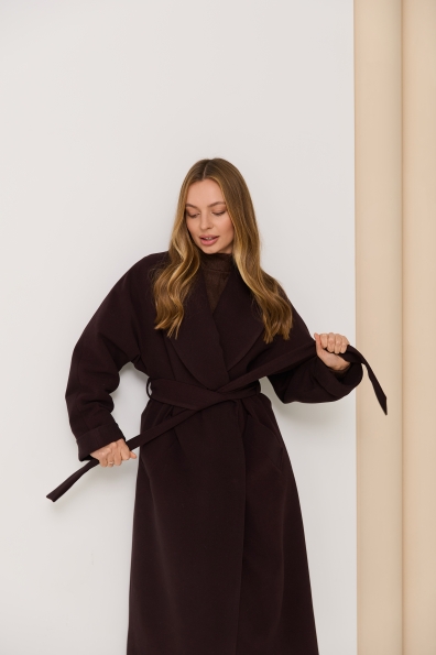 Купити Пальто "Влада" 120  Кашемір гладкий утепленний 16384 оптом і в роздріб