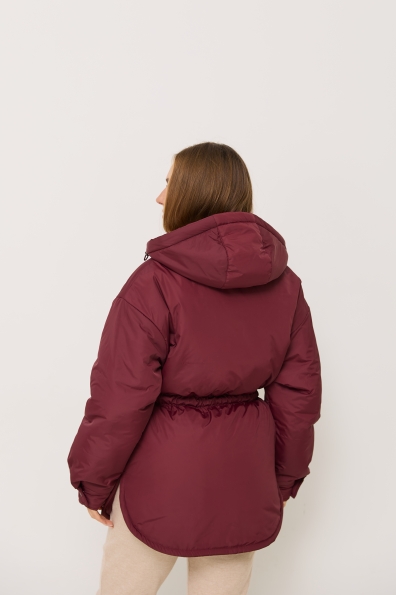 Куртка Нано утеплений Плащівка Ammy 16260 Цвет: Марсала
