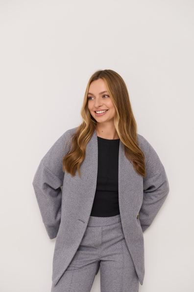 Костюм Шарм 7/8 Діагональ 16169 Цвет: Сірий 2