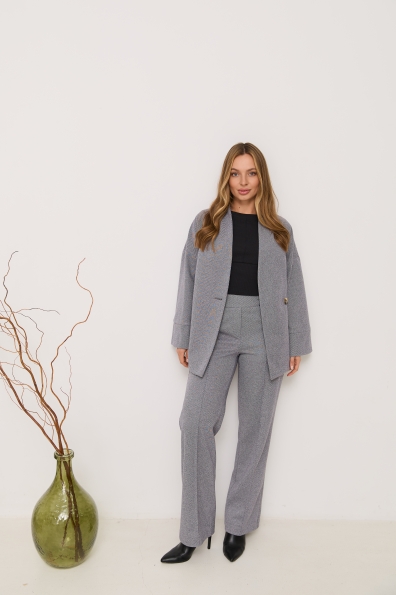 Костюм Шарм 7/8 Діагональ 16169 Цвет: Сірий 2