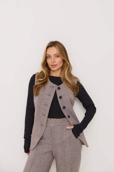 Костюм Сапфір Елка 16395 Цвет: Шоколад