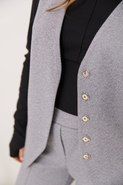 Костюм Ферагамо Діагональ 16213 Цвет: Сірий 2