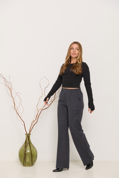 Купити Штани "Метро" Трикотаж Алекс вовна 16415 оптом і в роздріб