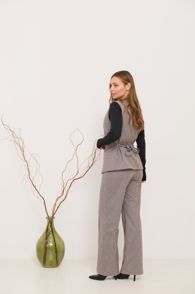 Костюм Сапфір Елка 16395 Цвет: Шоколад/Дрібна