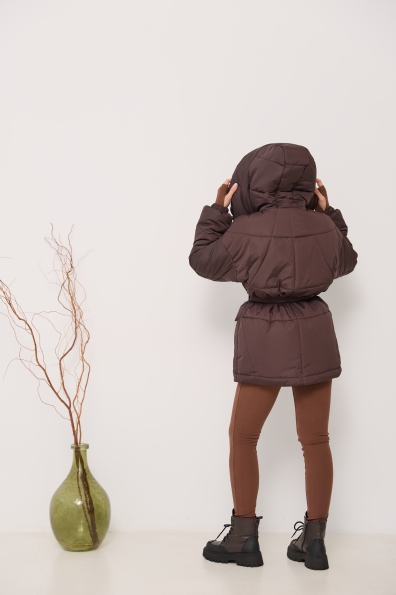 Куртка Сідней 85 плащівка Ammy 16292 Цвет: Шоколад