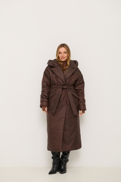 Куртка Комбо 120 Плащівка Gloria зима 16481 Цвет: Шоколад