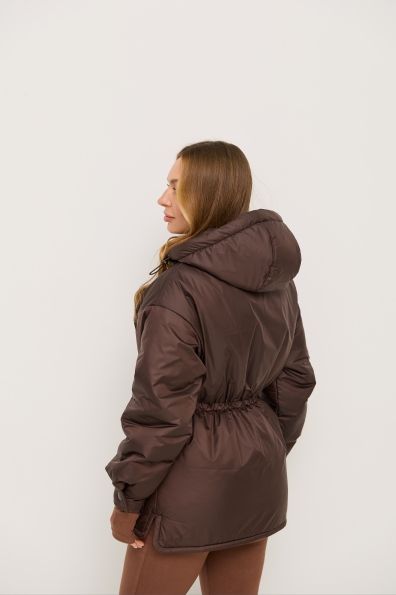 Куртка Інсайт 70 утеплена Плащівка Gloria 16495 Цвет: Шоколад
